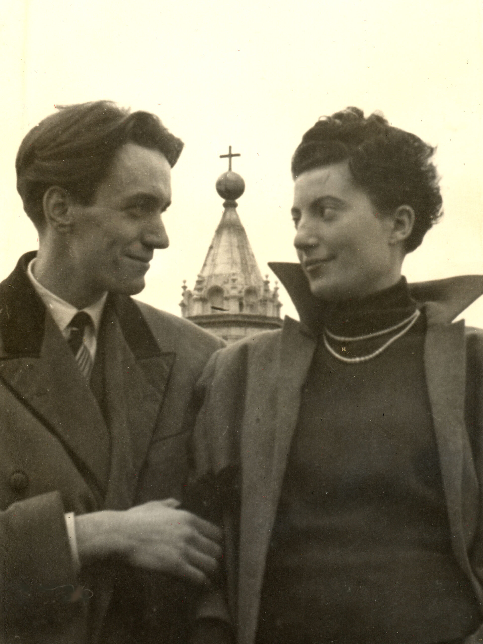 Piero Simondo e Elena Verrone